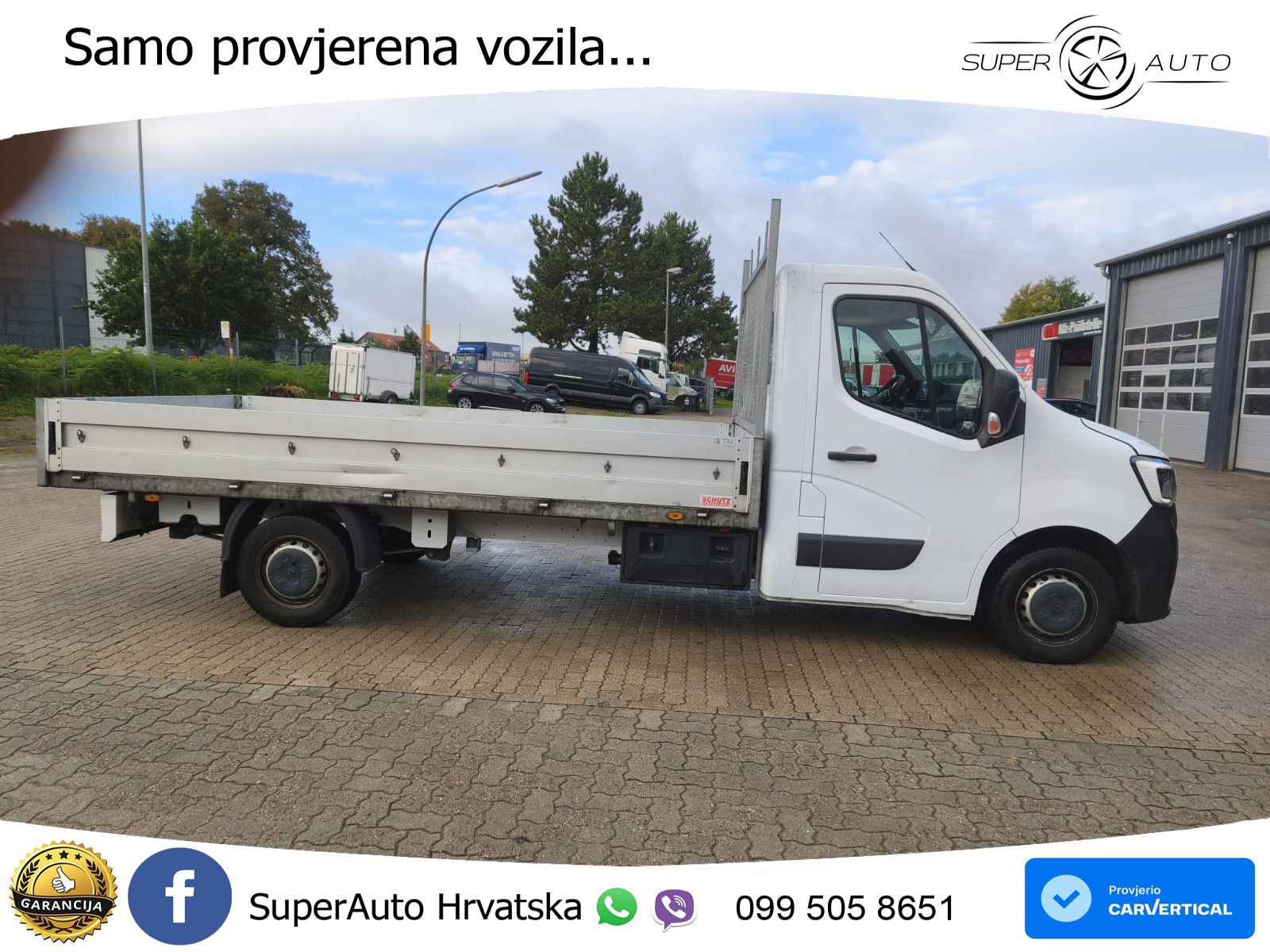 Renault Master Pritsche Esitzer Euro6 Klima 50tkm Tüv 136 KS