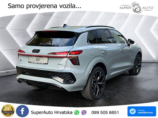 Audi Q3 2.0 TFSI (265 KS) quattro S tronic S line