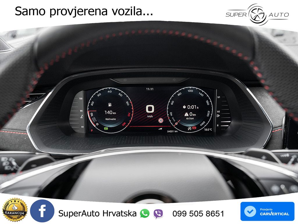 Škoda Octavia Combi RS 2.0 TSI (245 KS) DSG