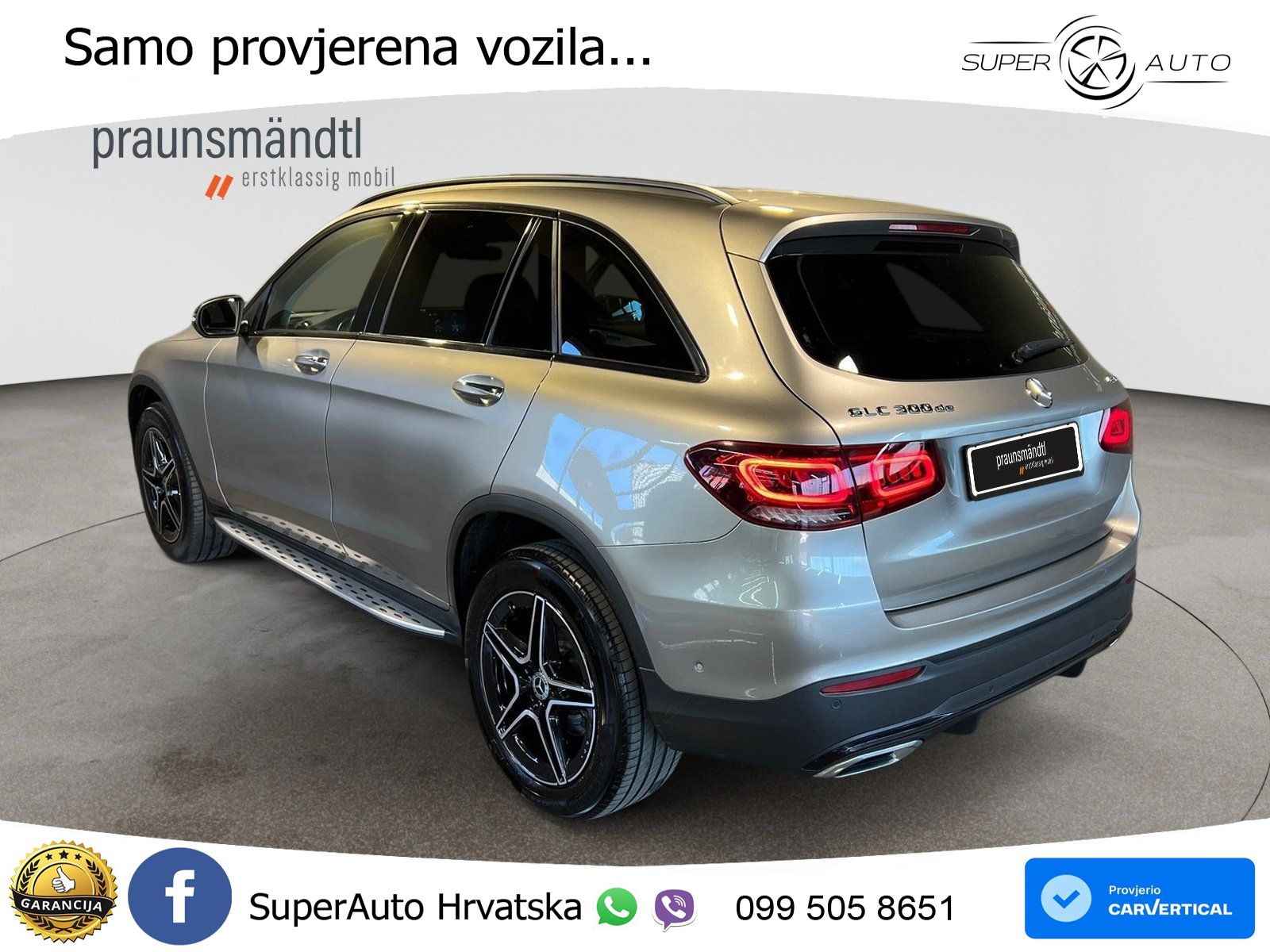 Mercedes GLC 300de (306 KS) 4MATIC 9G-TRONIC AMG LED+GR SJED+ACC