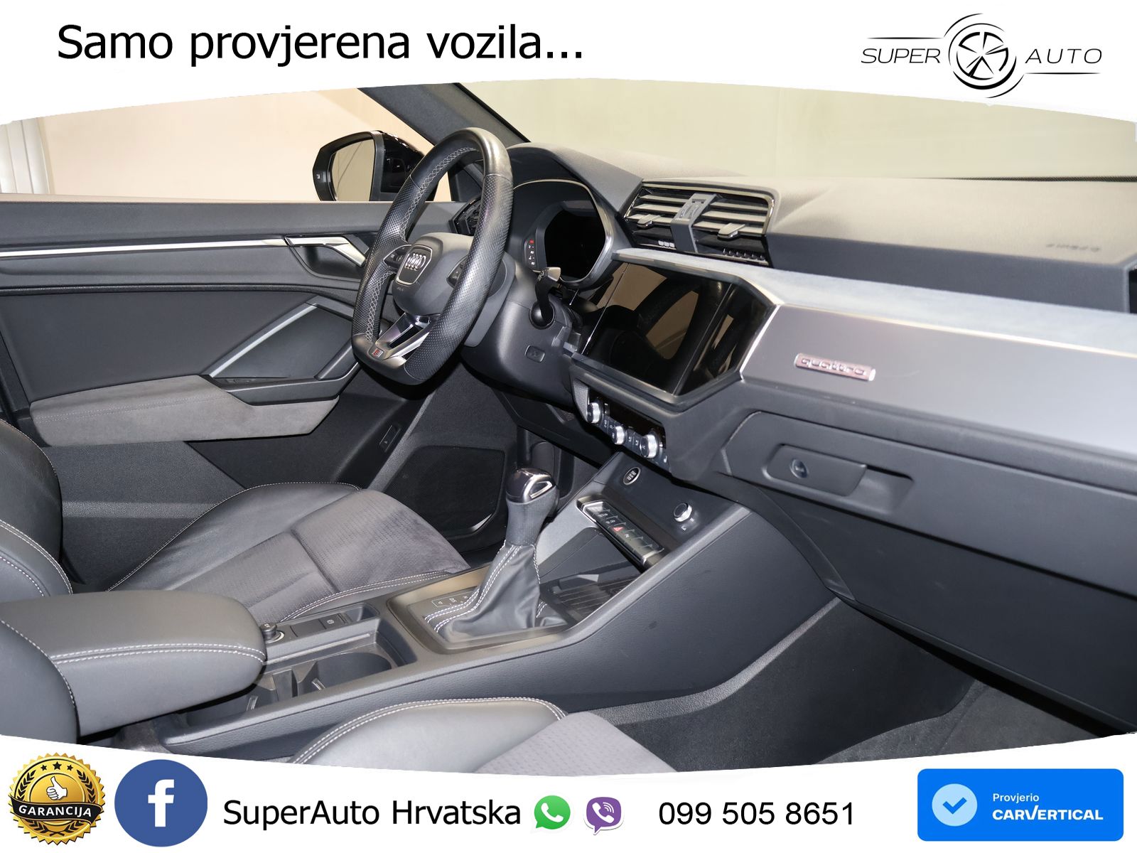 Audi Q3 Sportback 40 TDI (200 KS) quattro S tronic S line LED+GR SJED+ACC