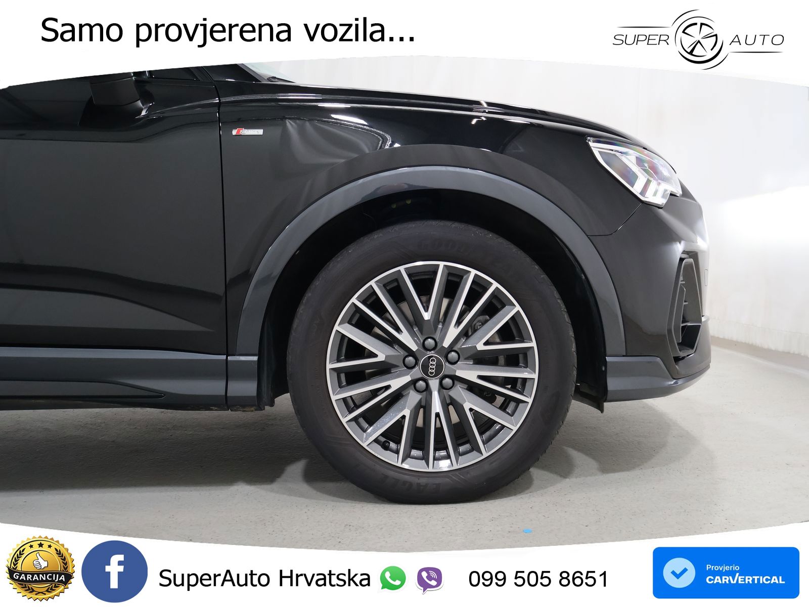 Audi Q3 Sportback 40 TDI (200 KS) quattro S tronic S line LED+GR SJED+ACC