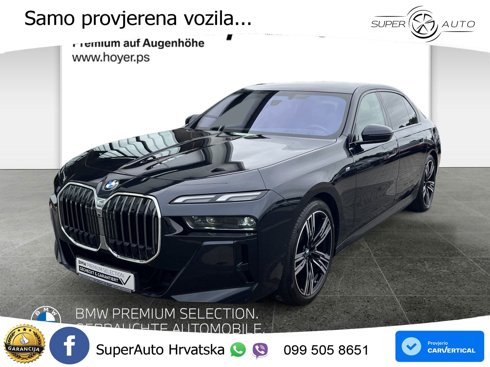 BMW 740d (299 KS) xDrive Steptronic