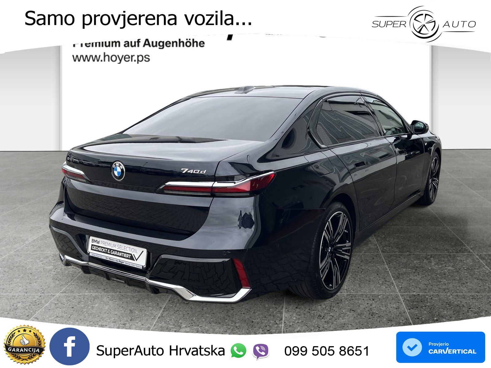 BMW 740d (299 KS) xDrive Steptronic