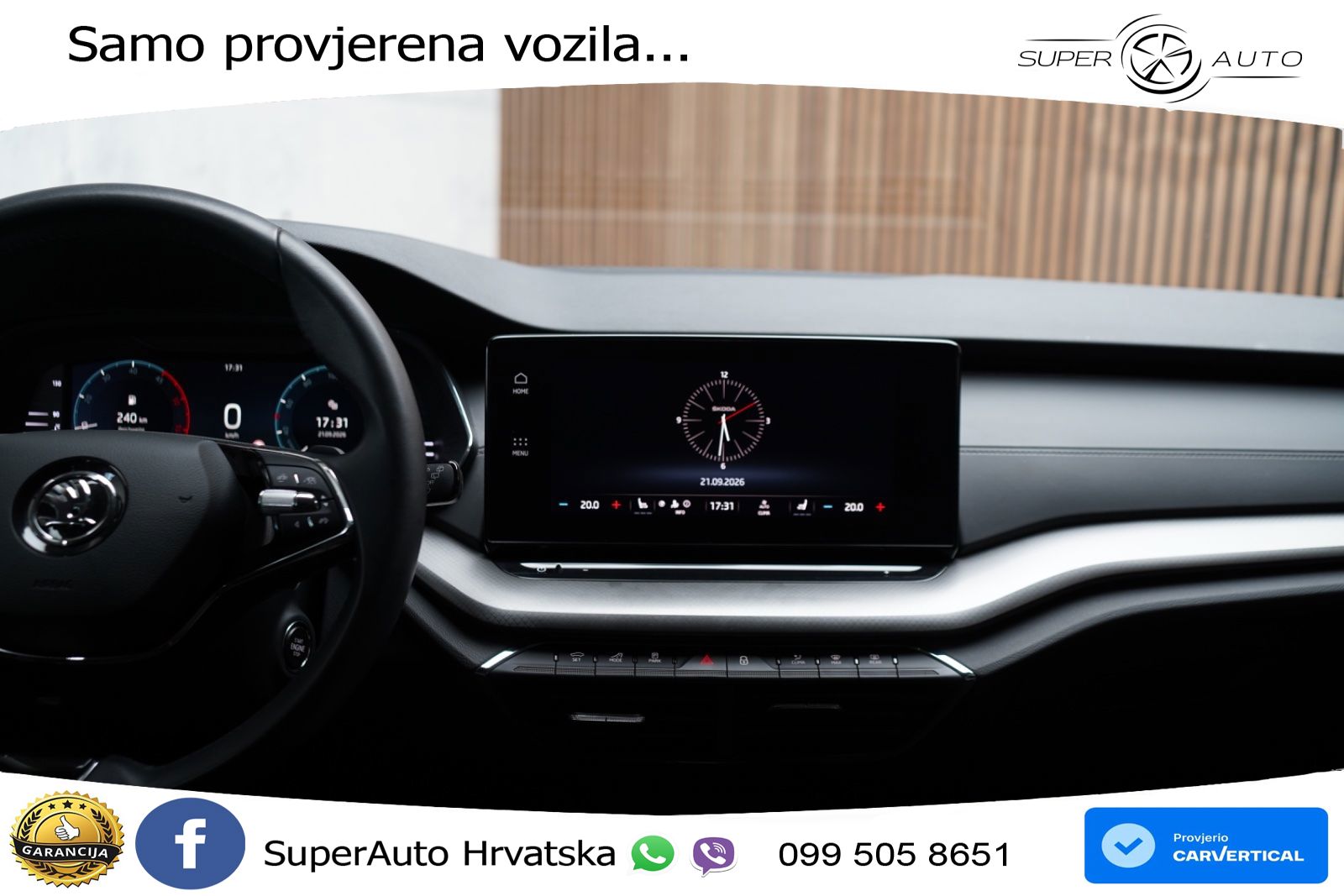 Škoda Octavia Combi 2.0 TDI (150 KS) DSG LED+GR SJED+ACC