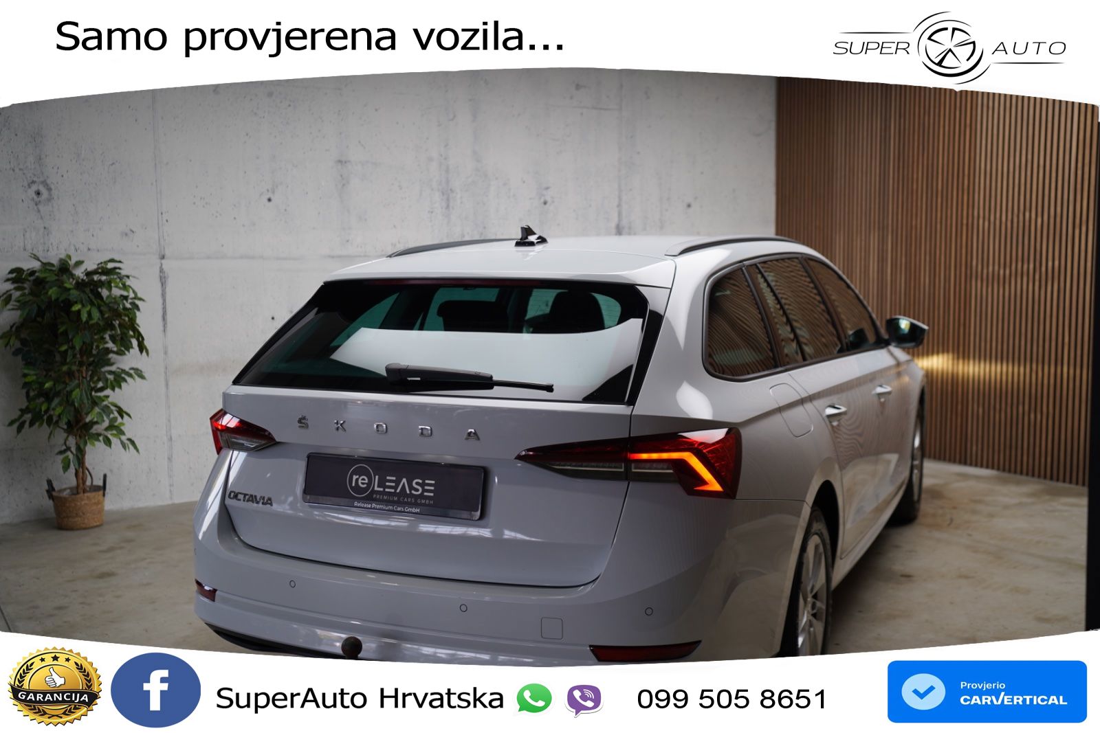 Škoda Octavia Combi 2.0 TDI (150 KS) DSG LED+GR SJED+ACC