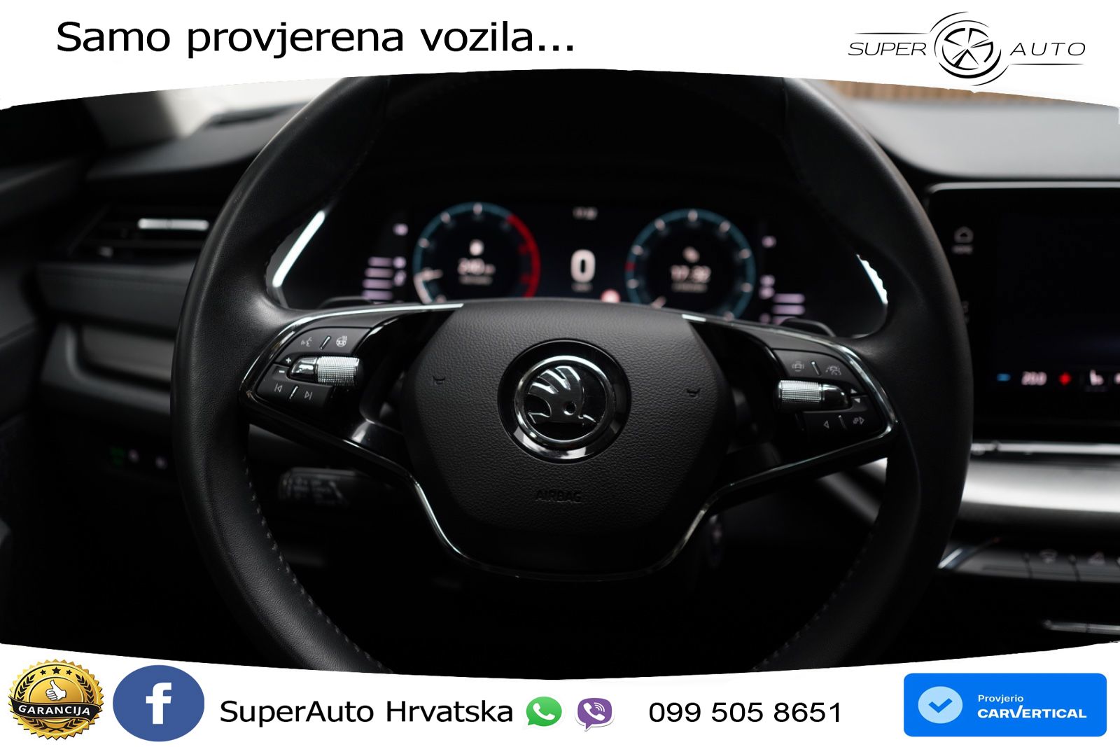 Škoda Octavia Combi 2.0 TDI (150 KS) DSG LED+GR SJED+ACC