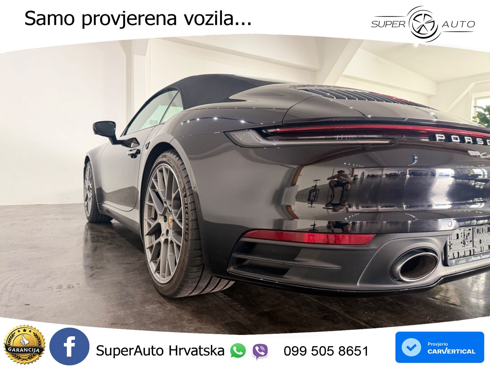 Porsche 911 Carrera S 3.0 (450 KS) PDK ZRAČNI+ACC+GR SJED+360