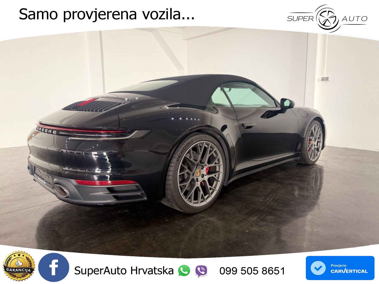 Porsche 911 Carrera S 3.0 (450 KS) PDK ZRAČNI+ACC+GR SJED+360