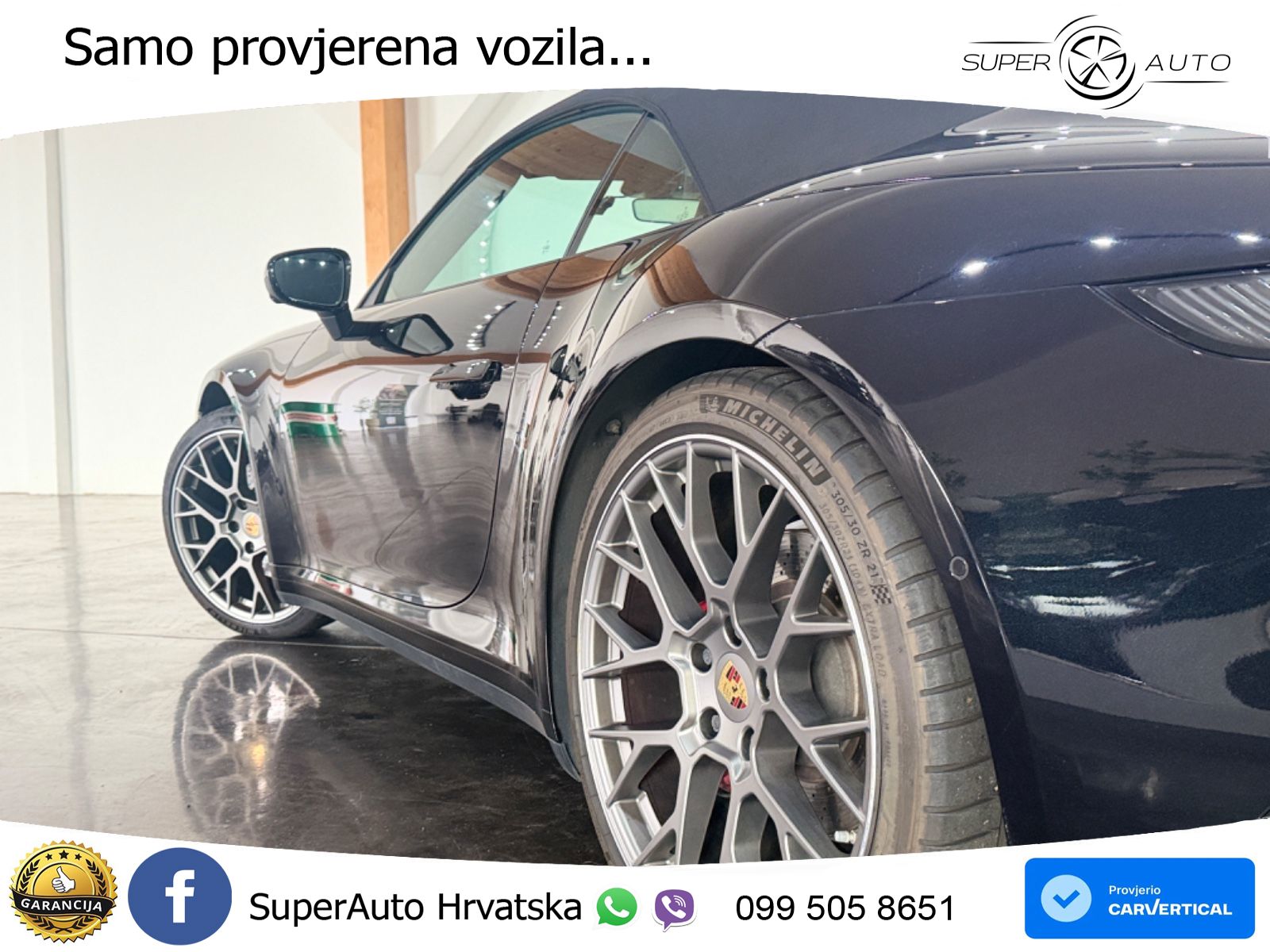 Porsche 911 Carrera S 3.0 (450 KS) PDK ZRAČNI+ACC+GR SJED+360