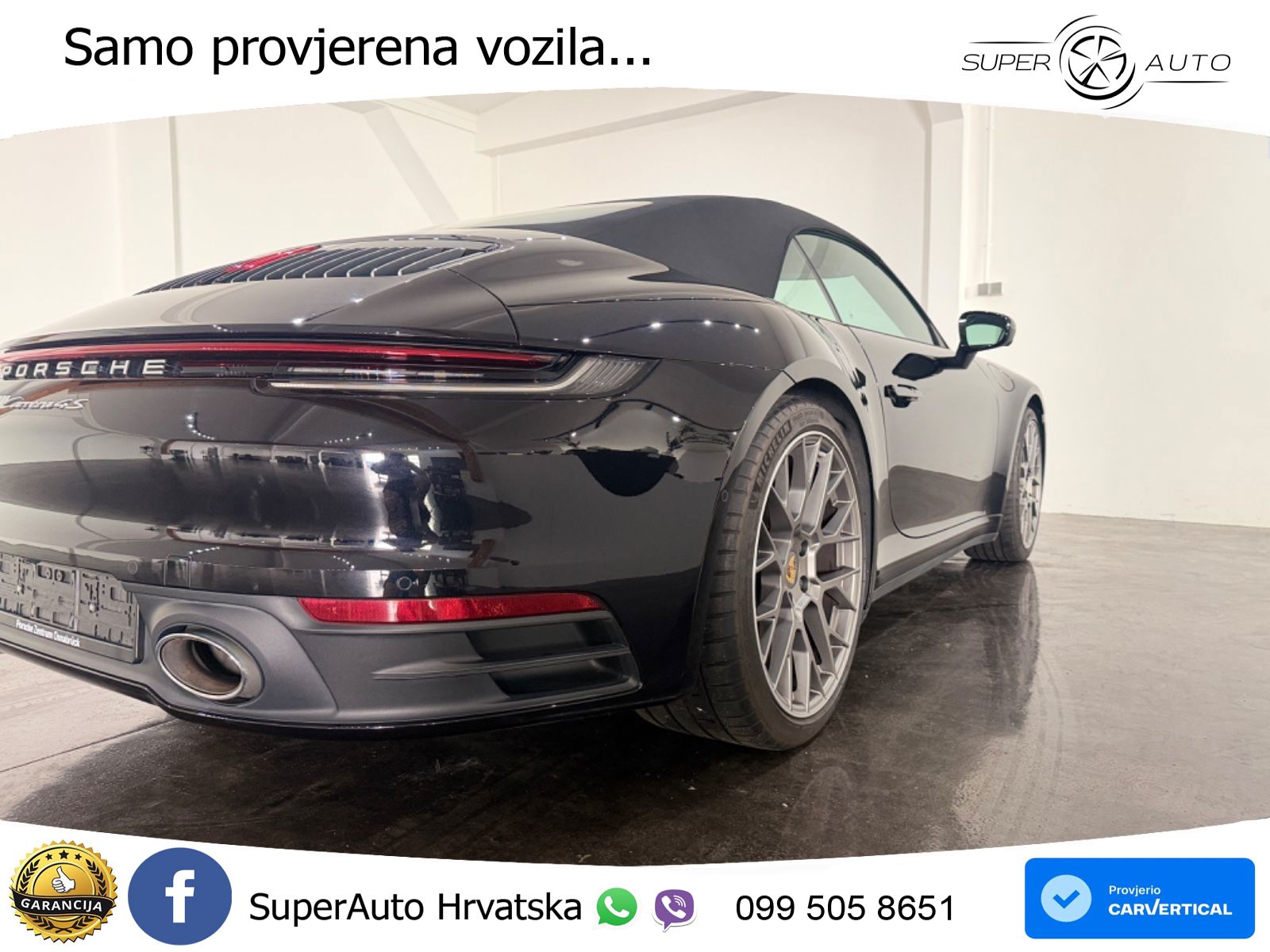 Porsche 911 Carrera S 3.0 (450 KS) PDK ZRAČNI+ACC+GR SJED+360