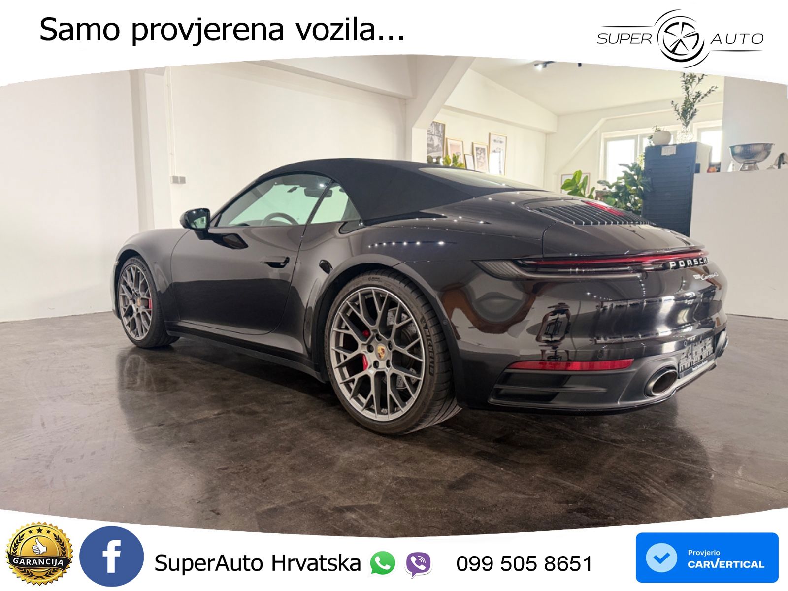 Porsche 911 Carrera S 3.0 (450 KS) PDK ZRAČNI+ACC+GR SJED+360