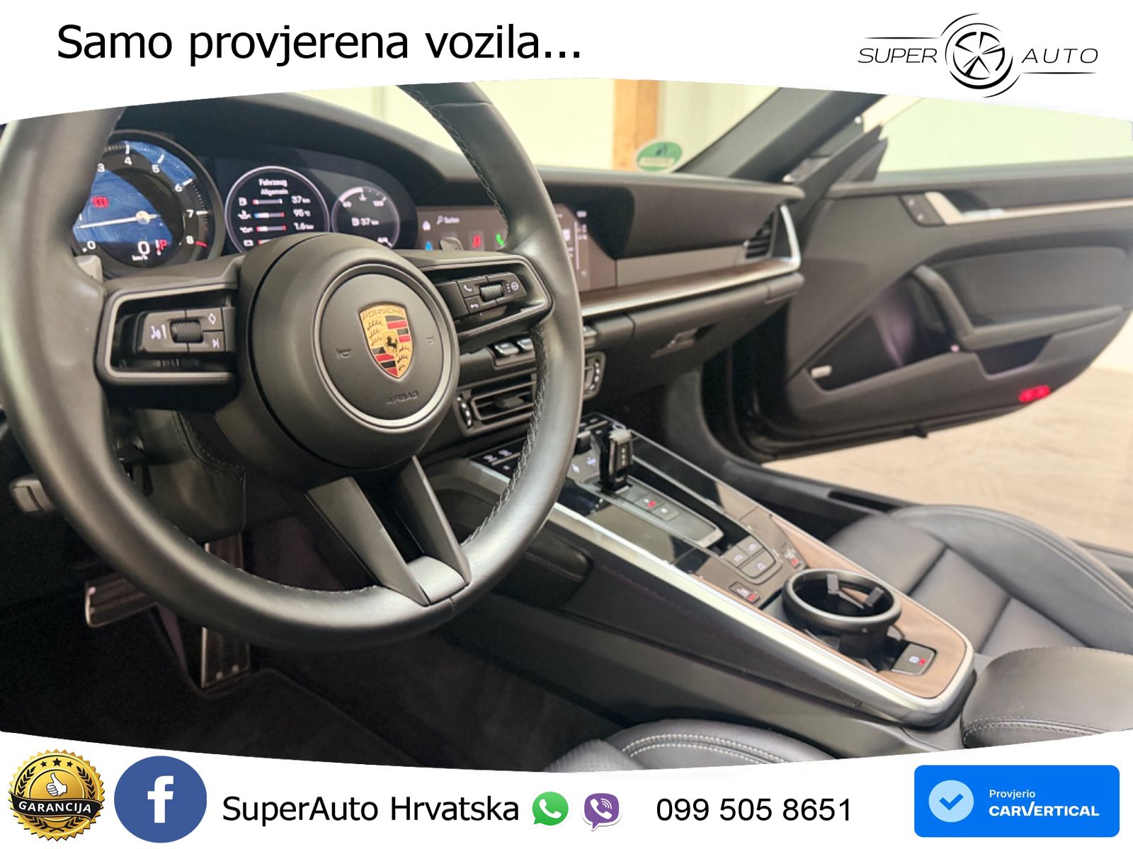 Porsche 911 Carrera S 3.0 (450 KS) PDK ZRAČNI+ACC+GR SJED+360