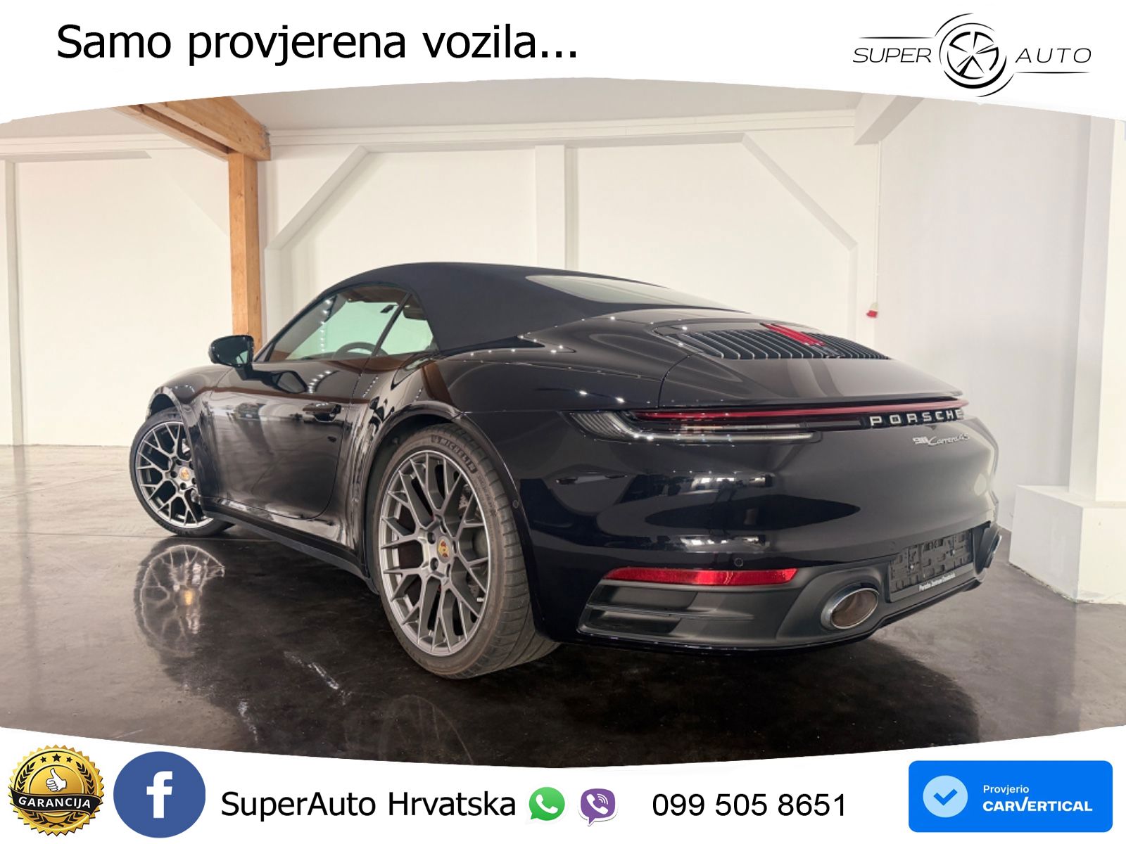 Porsche 911 Carrera S 3.0 (450 KS) PDK ZRAČNI+ACC+GR SJED+360