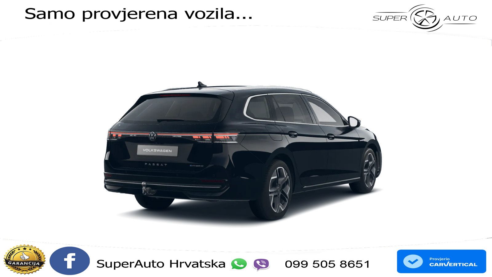 Volkswagen Passat Variant 1.5 TSI (272 KS) eHybrid DSG Elegance LED+GR SJED+ACC