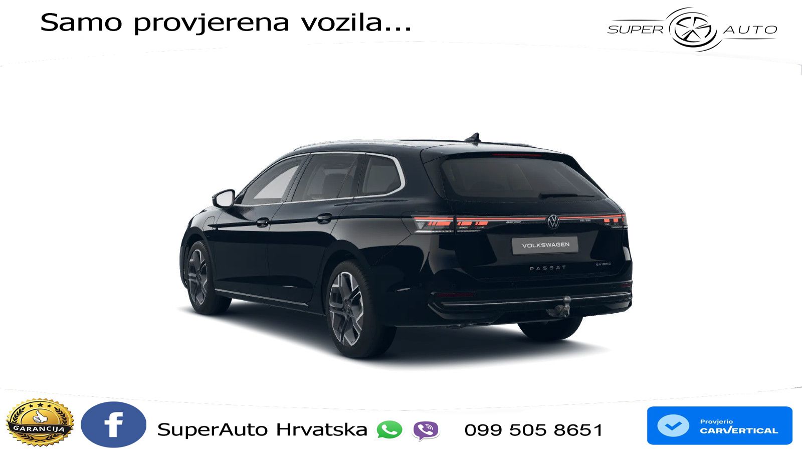 Volkswagen Passat Variant 1.5 TSI (272 KS) eHybrid DSG Elegance LED+GR SJED+ACC