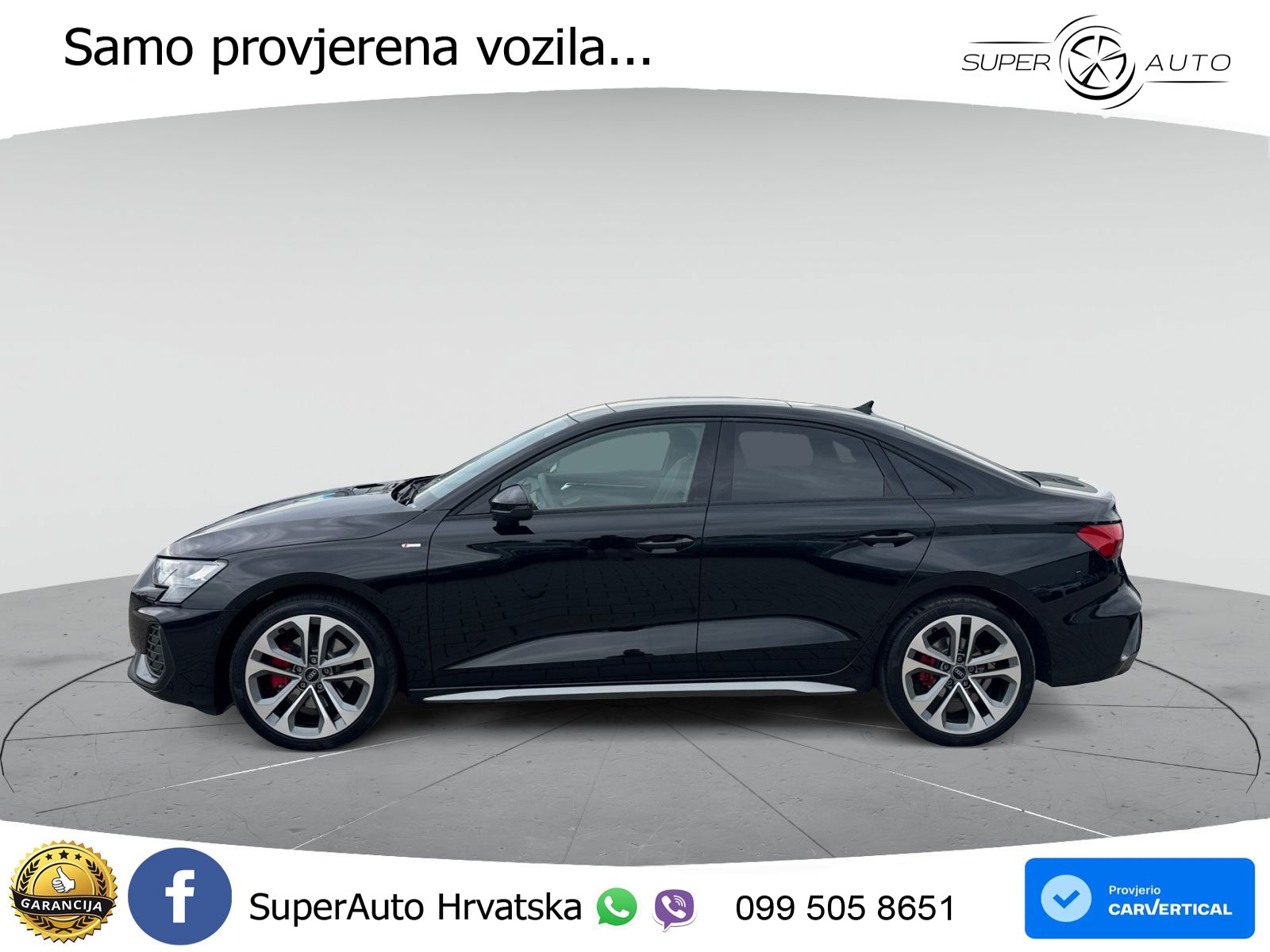 Audi A3 Limuzina 35 TFSI (150 KS) S line LED+GR SJED+ACC
