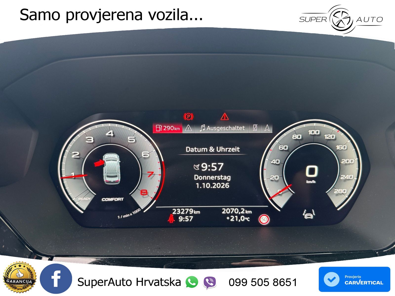Audi A3 Limuzina 35 TFSI (150 KS) S line LED+GR SJED+ACC