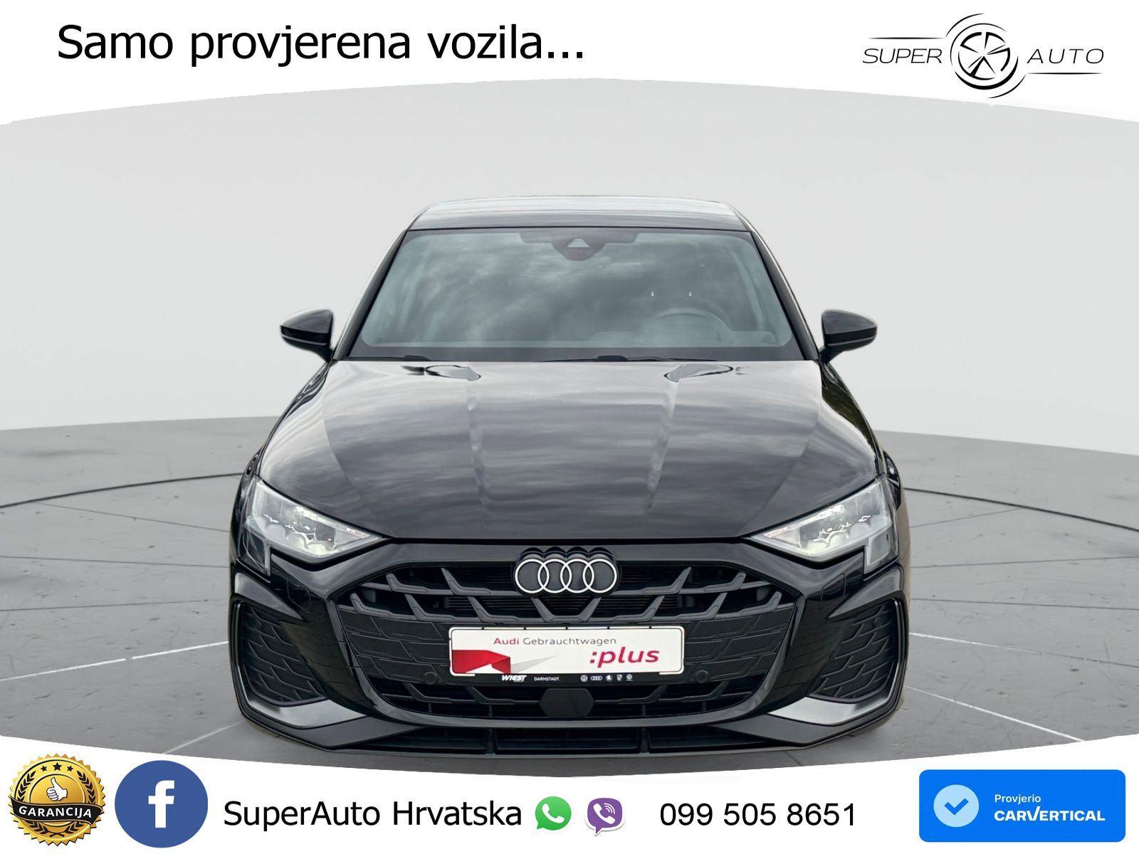 Audi A3 Limuzina 35 TFSI (150 KS) S line LED+GR SJED+ACC