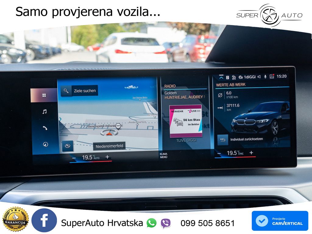 BMW 320d (190 KS) xDrive Steptronic M Sport LED+GR SJED+ACC