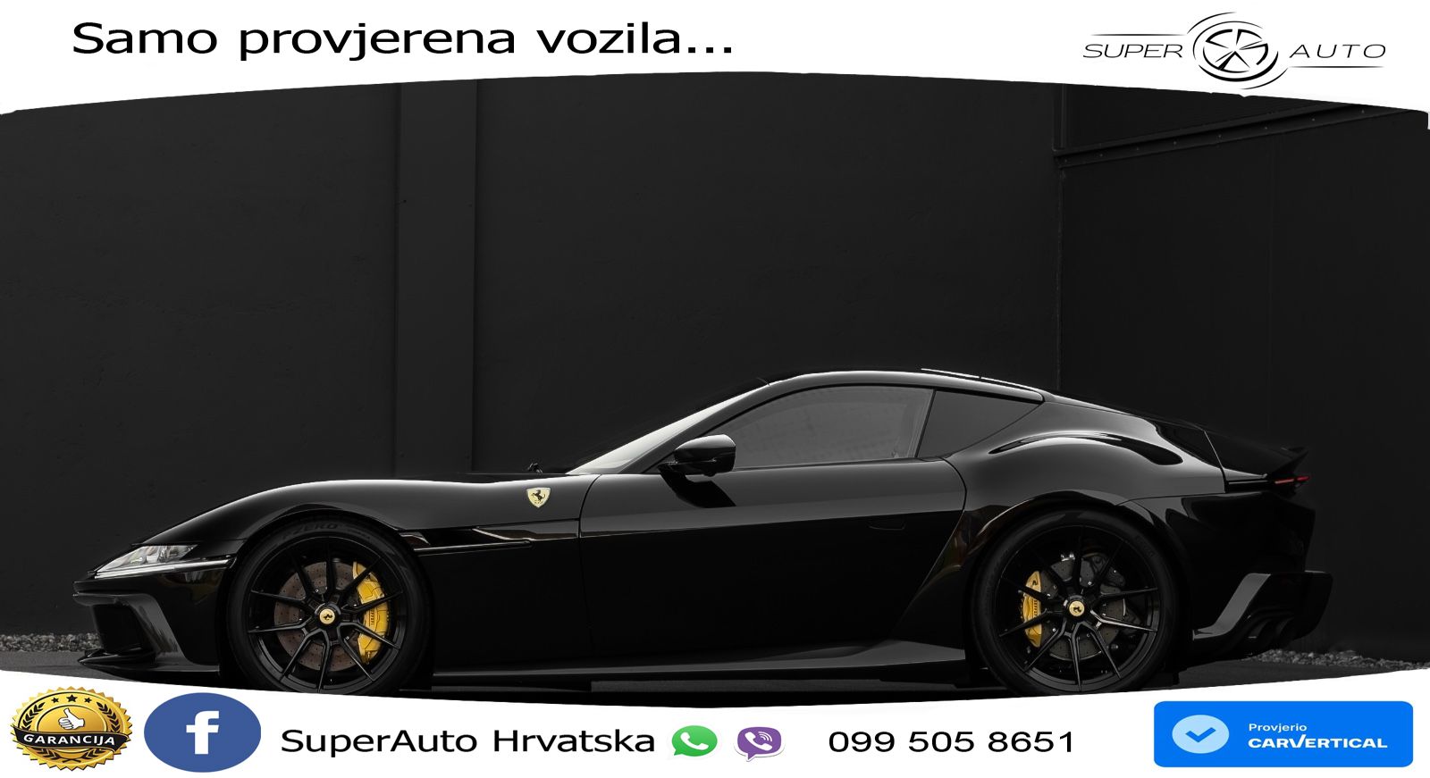 Ferrari 12Cilindri 6.5 V12 (830 KS) DCT LED+ACC