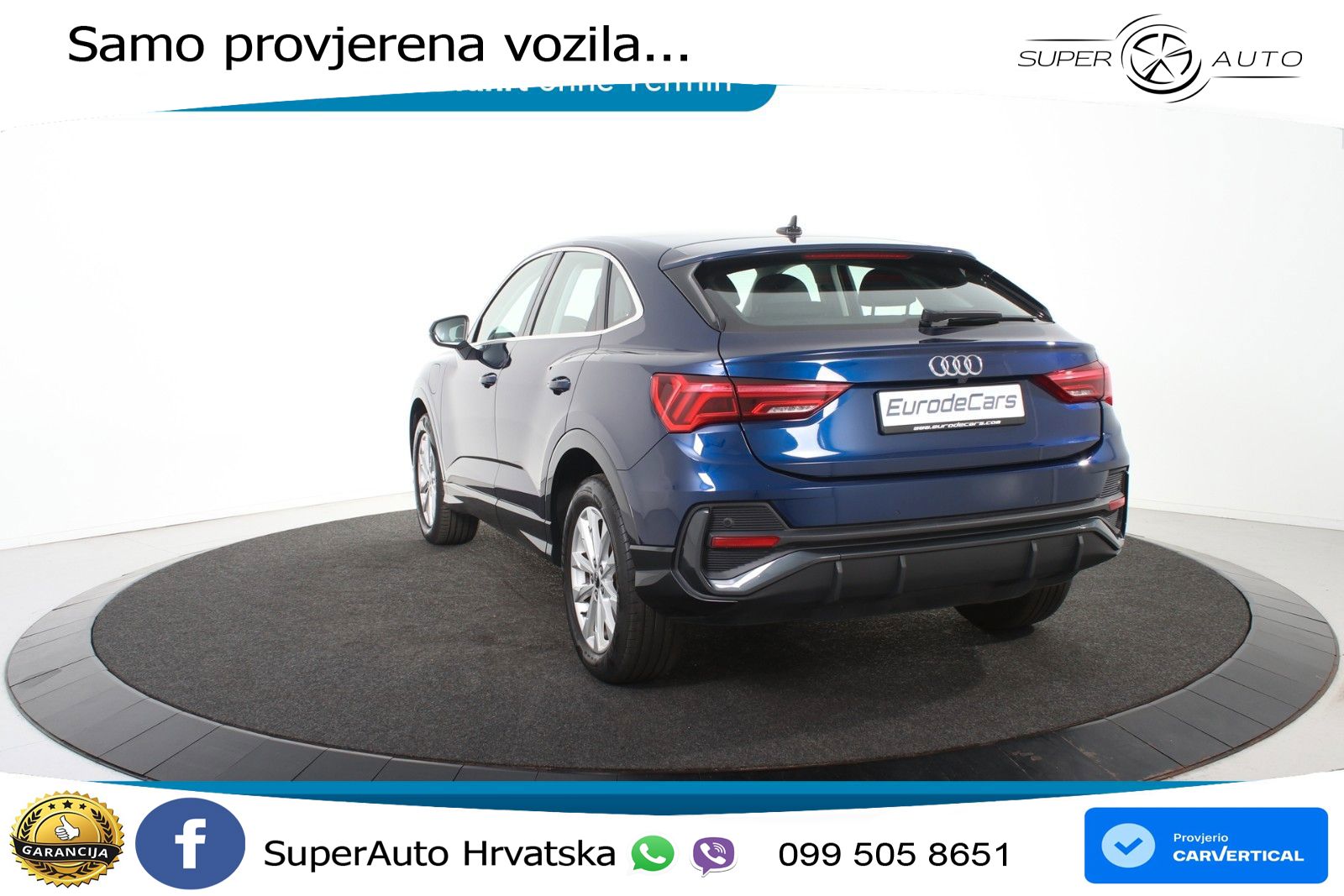 Audi Q3 45 TFSIe (245 KS) S tronic LED+GR SJED+ACC