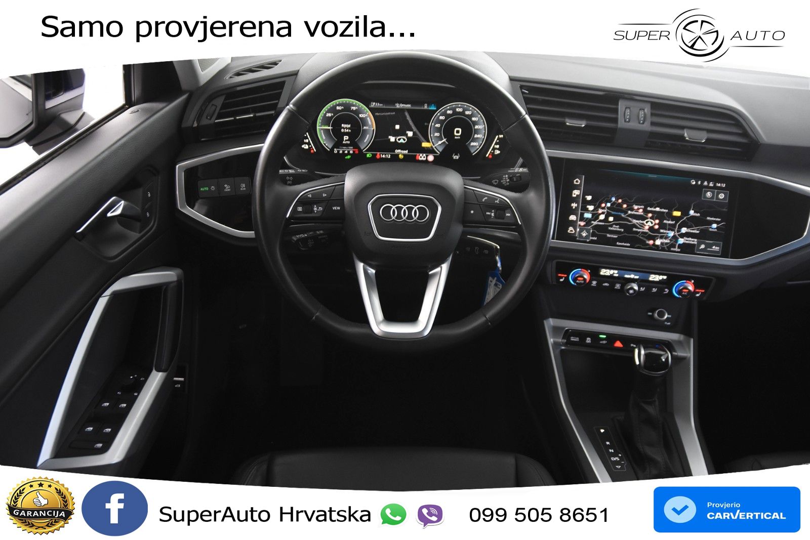 Audi Q3 45 TFSIe (245 KS) S tronic LED+GR SJED+ACC