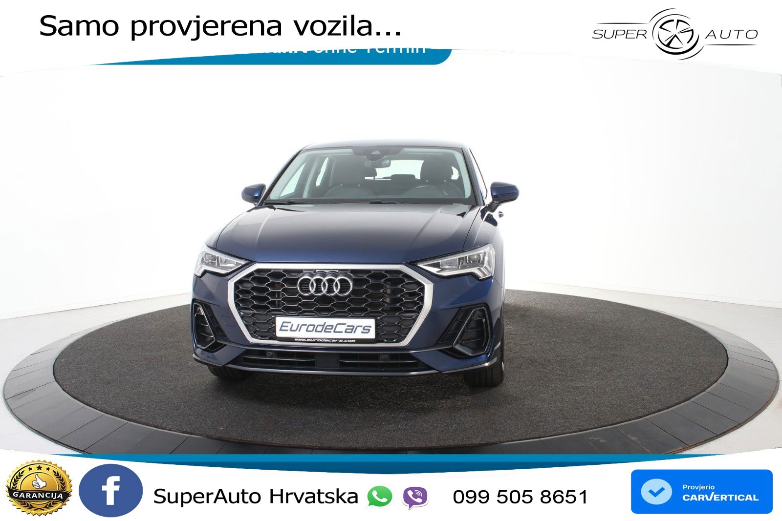 Audi Q3 45 TFSIe (245 KS) S tronic LED+GR SJED+ACC