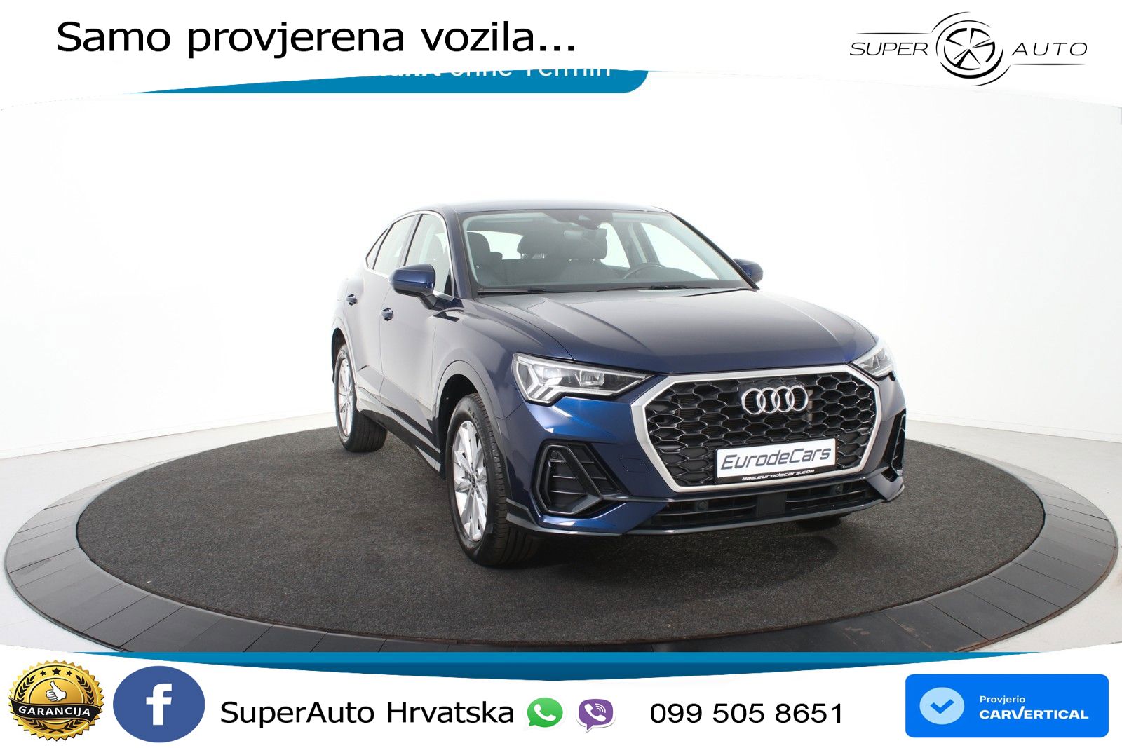 Audi Q3 45 TFSIe (245 KS) S tronic LED+GR SJED+ACC