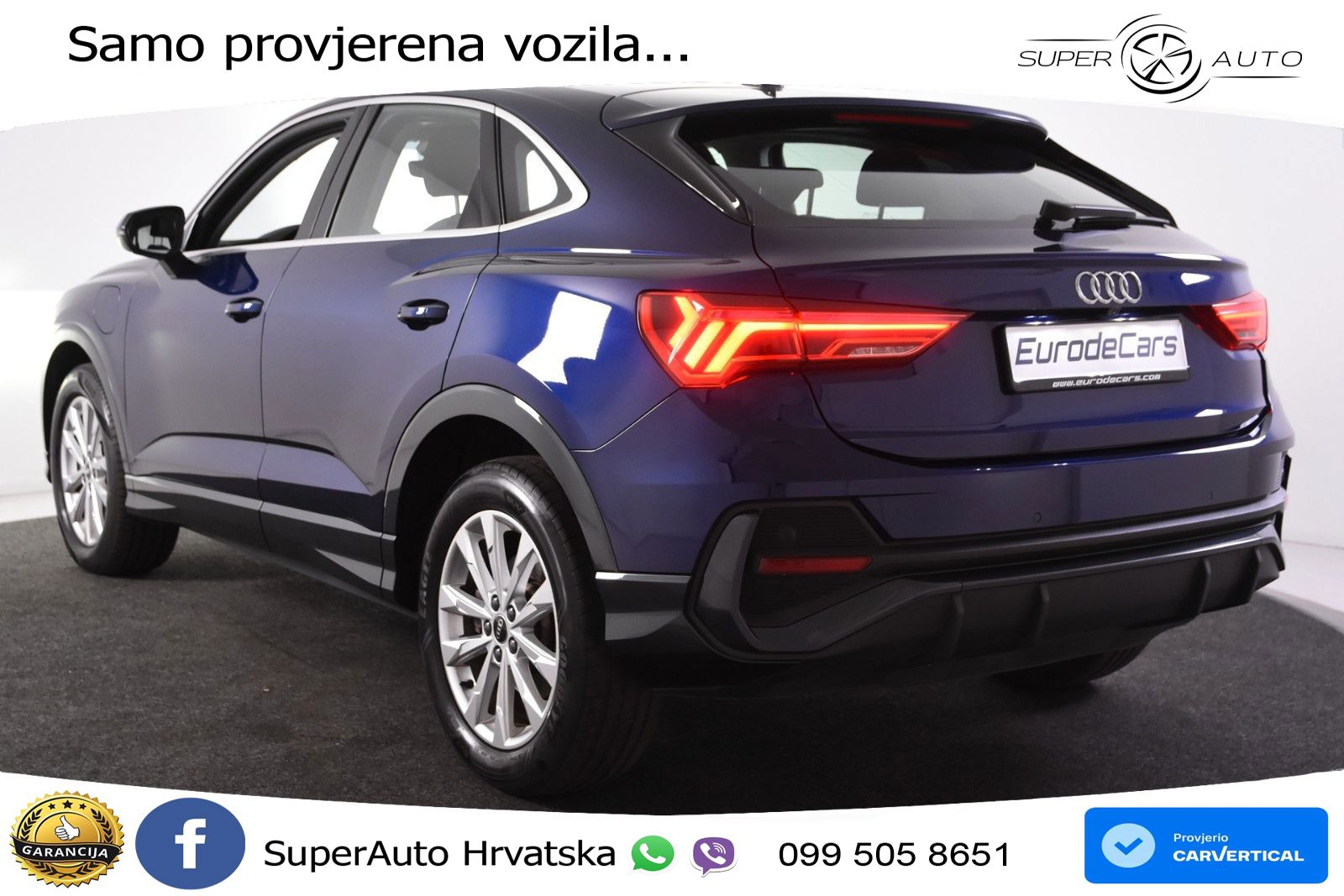 Audi Q3 45 TFSIe (245 KS) S tronic LED+GR SJED+ACC