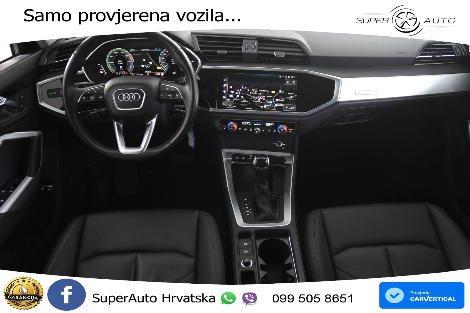 Audi Q3 45 TFSIe (245 KS) S tronic LED+GR SJED+ACC