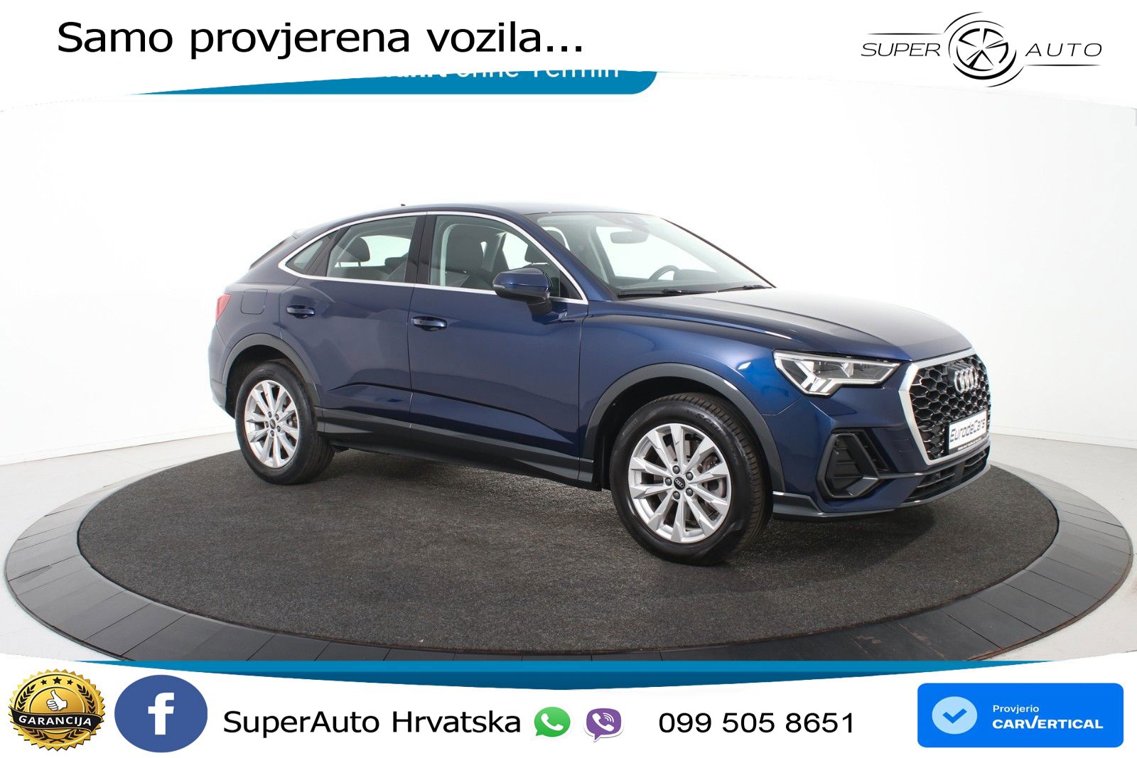 Audi Q3 45 TFSIe (245 KS) S tronic LED+GR SJED+ACC