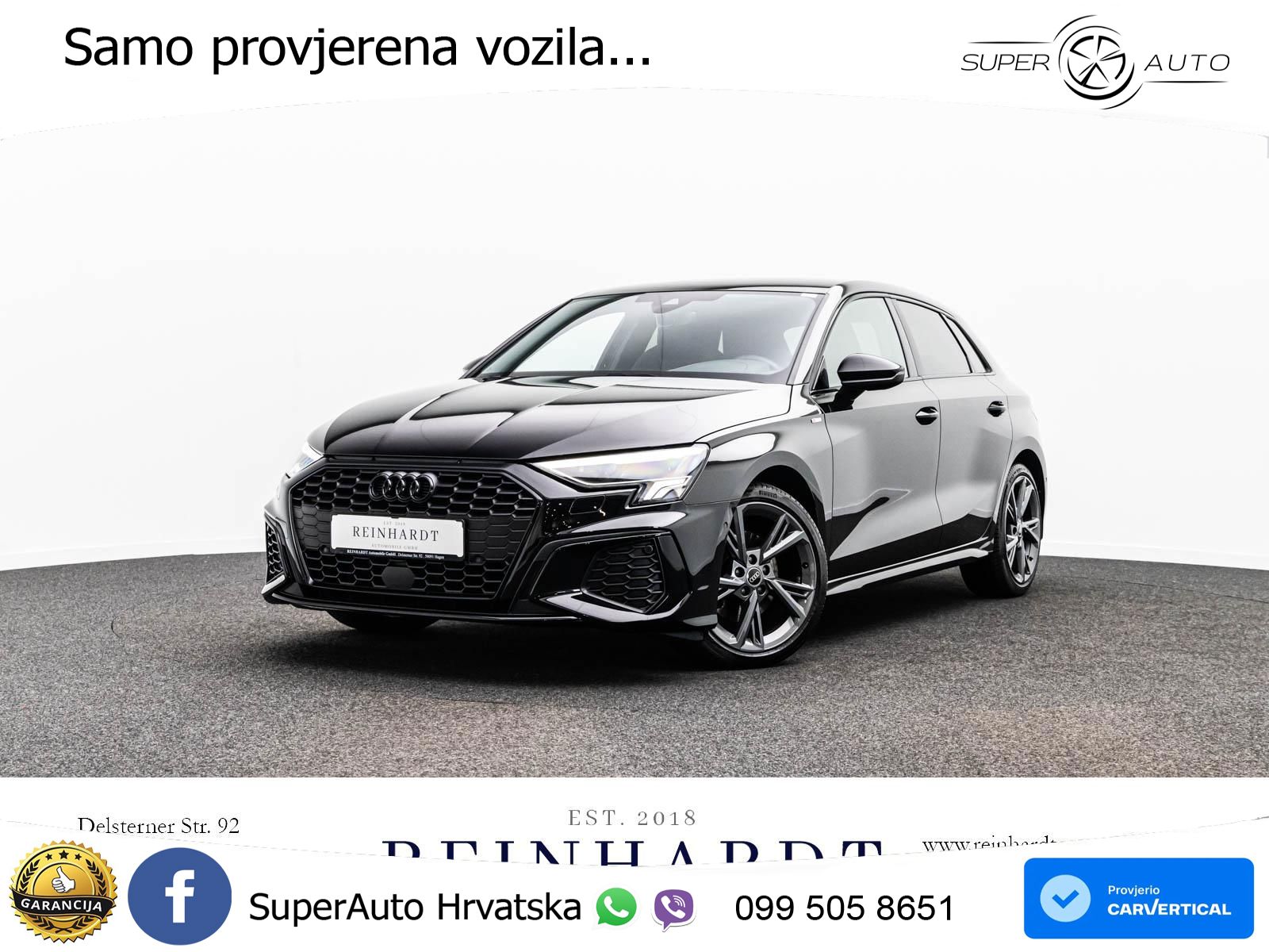 Audi A3 35 TFSI (150 KS) S tronic 2x S line