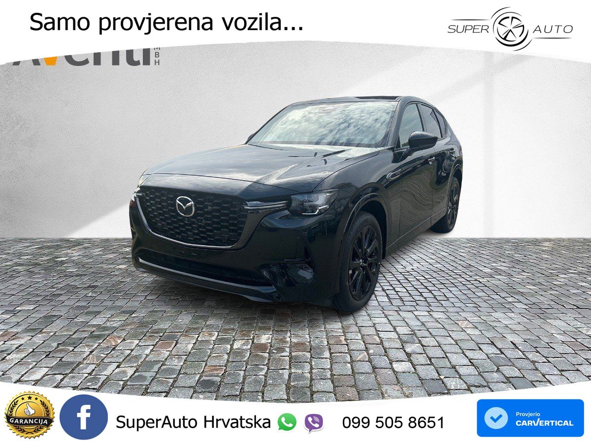 Mazda CX-60 3.3 e-Skyactiv D (254 KS) AWD Automatic LED+GR SJED+ACC