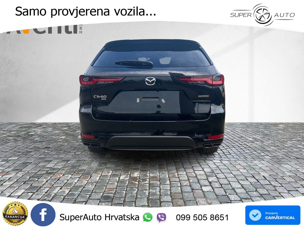 Mazda CX-60 3.3 e-Skyactiv D (254 KS) AWD Automatic LED+GR SJED+ACC