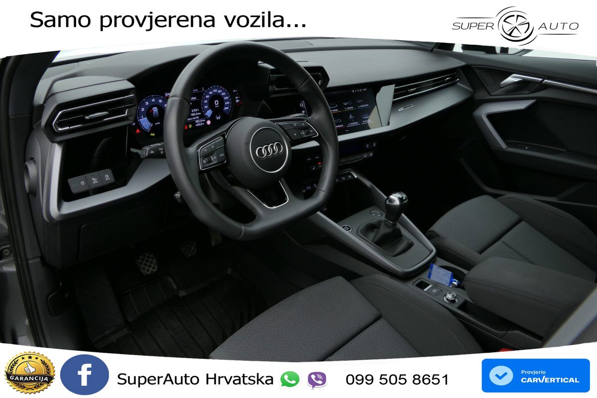 Audi A3 35 TFSI (150 KS) S line LED+GR SJED+ACC