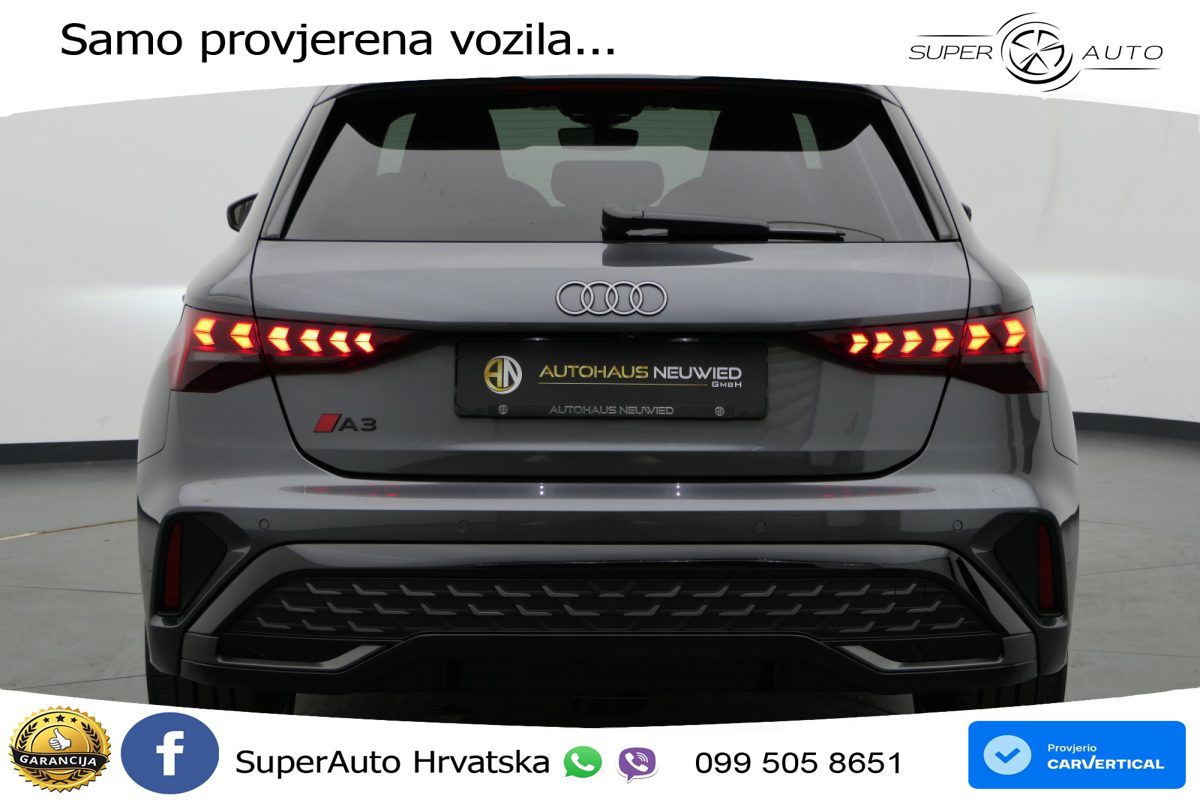 Audi A3 35 TFSI (150 KS) S line LED+GR SJED+ACC