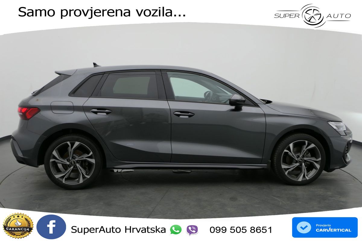 Audi A3 35 TFSI (150 KS) S line LED+GR SJED+ACC