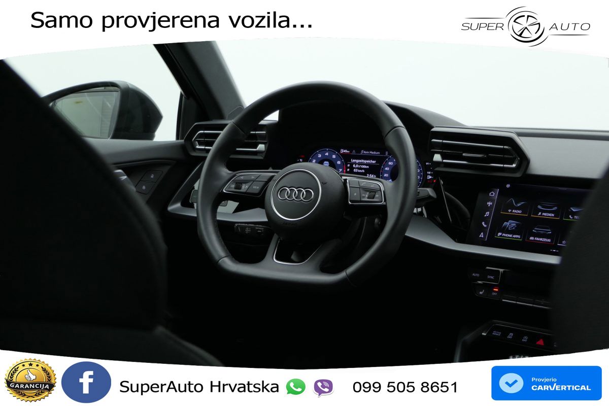 Audi A3 35 TFSI (150 KS) S line LED+GR SJED+ACC
