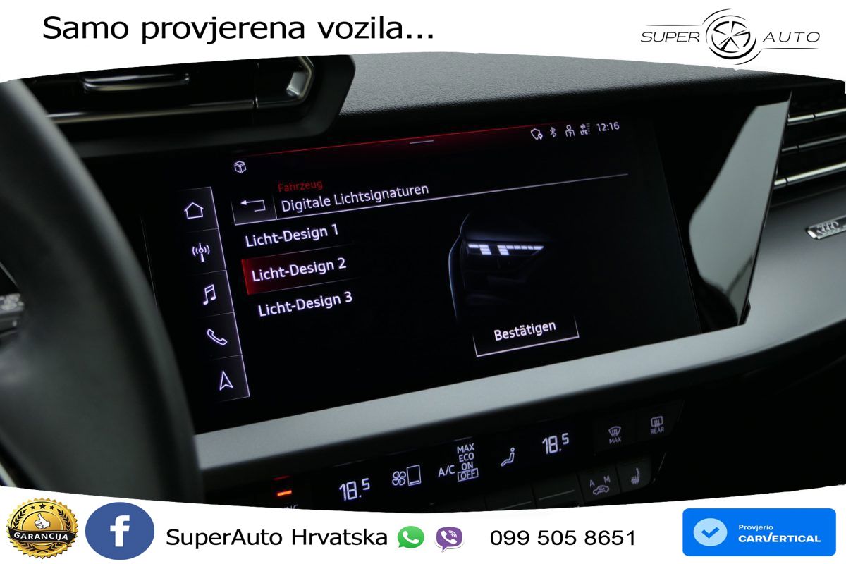 Audi A3 35 TFSI (150 KS) S line LED+GR SJED+ACC