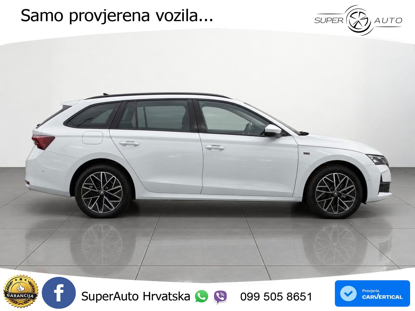Škoda Octavia Combi 2.0 TDI (150 KS) DSG LED+GR SJED+ACC