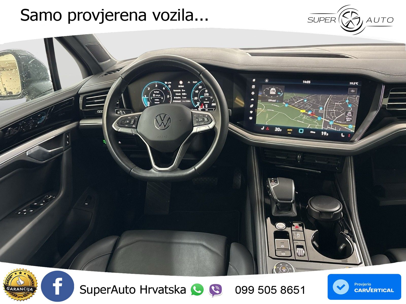 Volkswagen Touareg 3.0 V6 TDI (231 KS) 4MOTION Tiptronic ZRAČNI+ACC+GR SJED+KAM