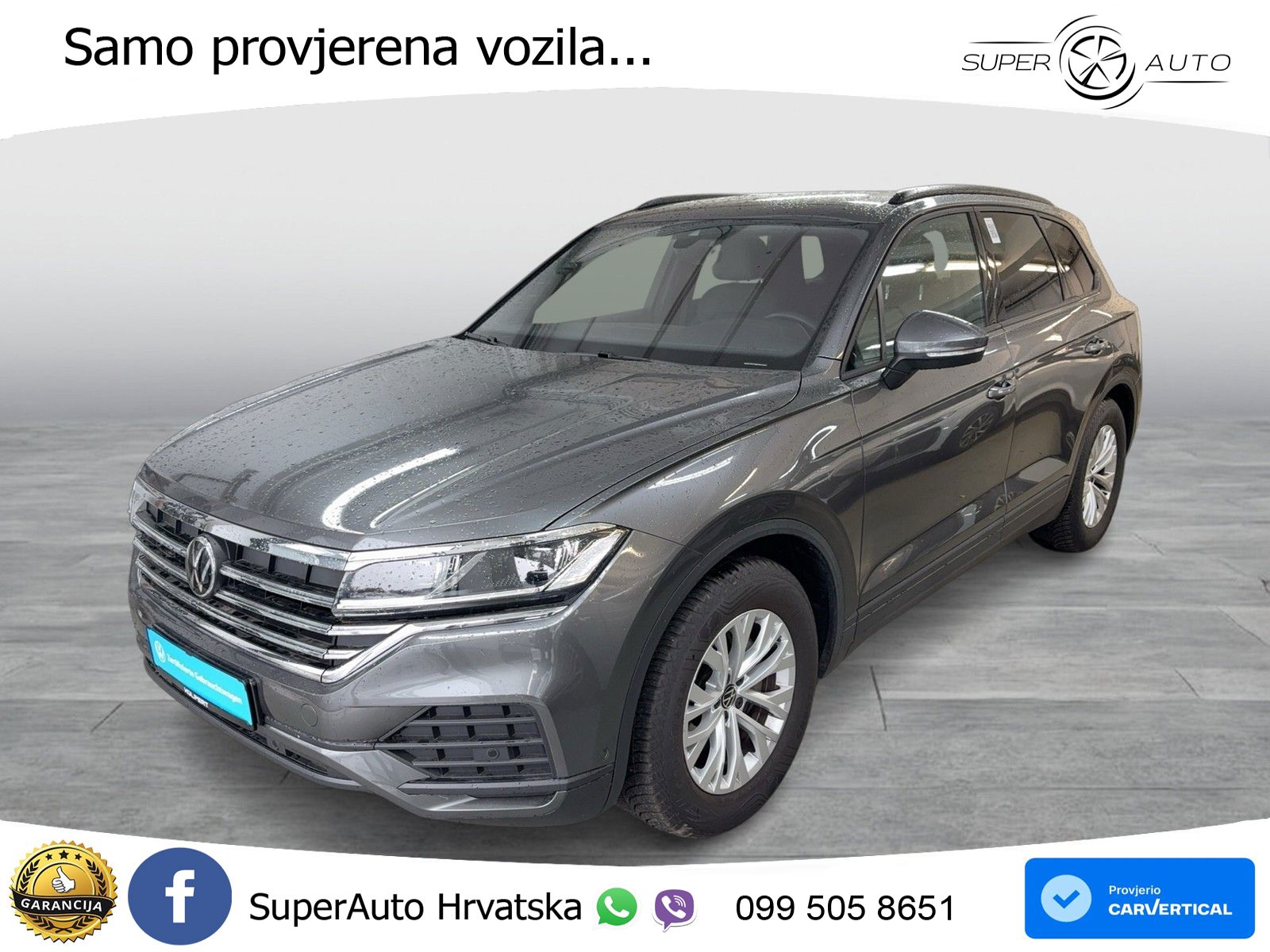 Volkswagen Touareg 3.0 V6 TDI (231 KS) 4MOTION Tiptronic ZRAČNI+ACC+GR SJED+KAM