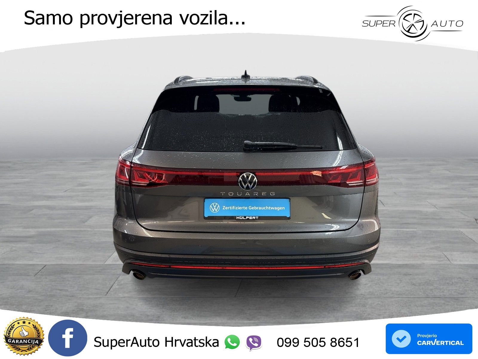 Volkswagen Touareg 3.0 V6 TDI (231 KS) 4MOTION Tiptronic ZRAČNI+ACC+GR SJED+KAM