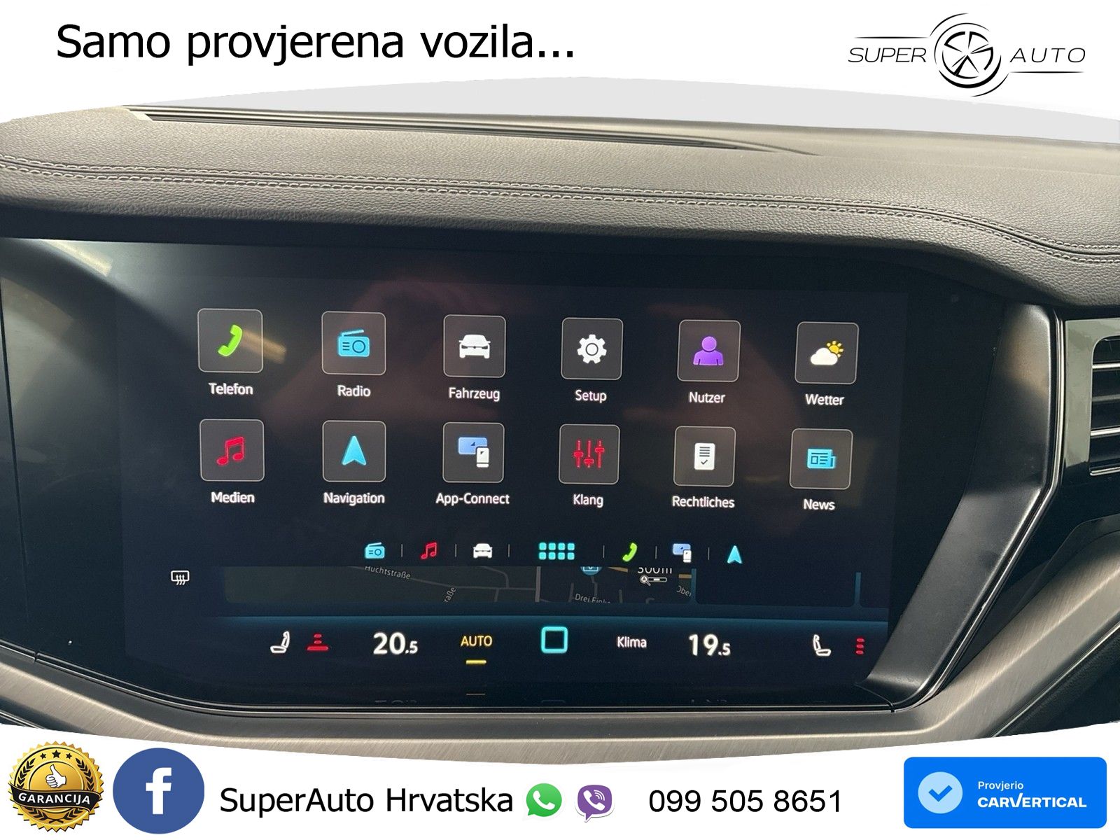 Volkswagen Touareg 3.0 V6 TDI (231 KS) 4MOTION Tiptronic ZRAČNI+ACC+GR SJED+KAM