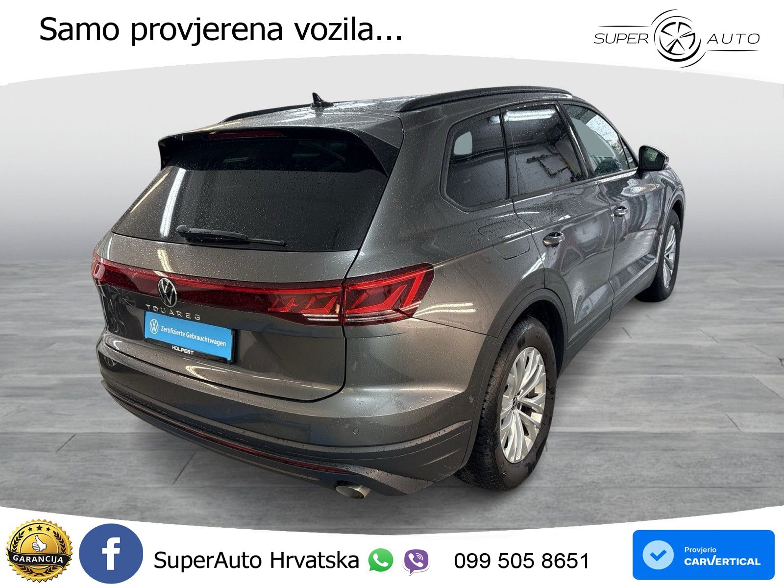 Volkswagen Touareg 3.0 V6 TDI (231 KS) 4MOTION Tiptronic ZRAČNI+ACC+GR SJED+KAM