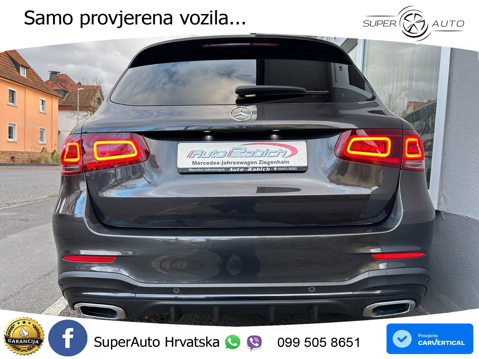 Mercedes GLC 300d (245 KS) 4MATIC G-TRONIC AMG LED+GR SJED+ACC