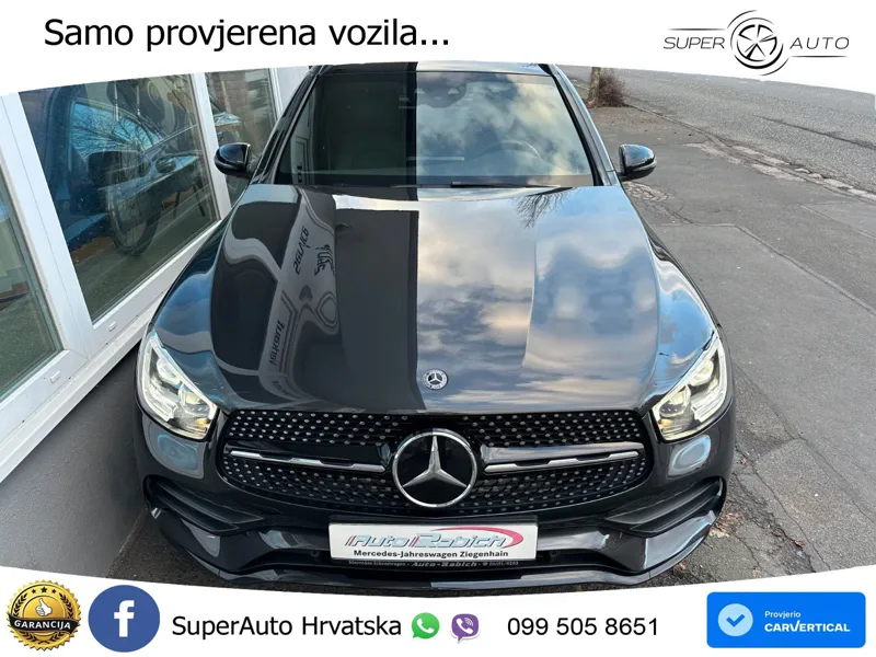 Mercedes GLC 300d (245 KS) 4MATIC G-TRONIC AMG LED+GR SJED+ACC