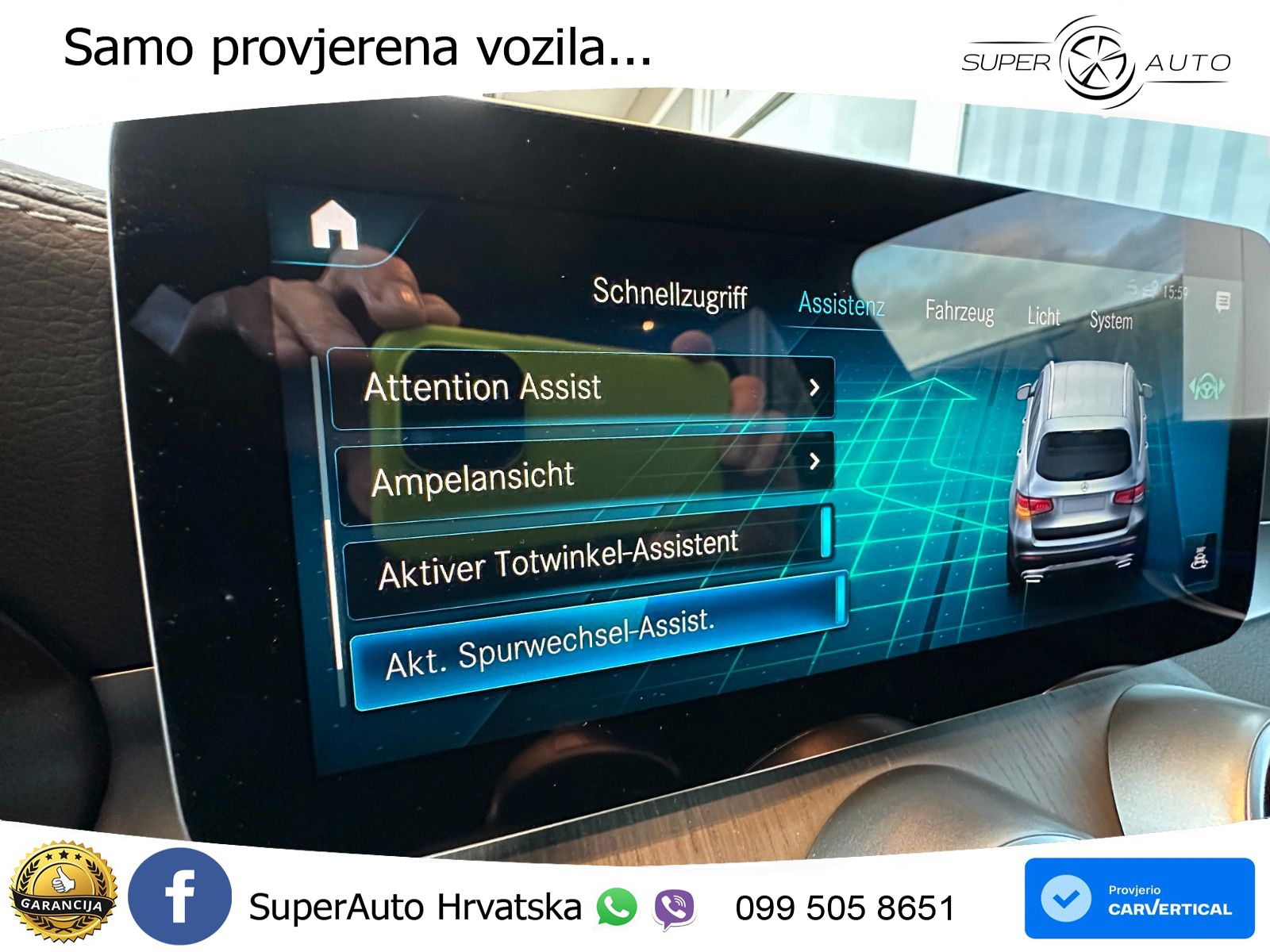 Mercedes GLC 300d (245 KS) 4MATIC G-TRONIC AMG LED+GR SJED+ACC