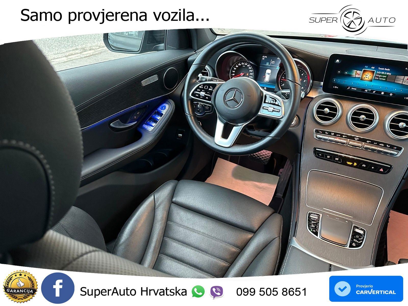 Mercedes GLC 300d (245 KS) 4MATIC G-TRONIC AMG LED+GR SJED+ACC